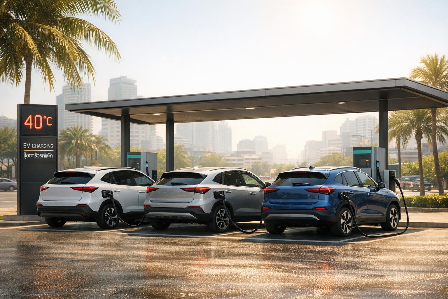 Best EVs for Hot Weather in Asia (Battery Health & Range Reality)