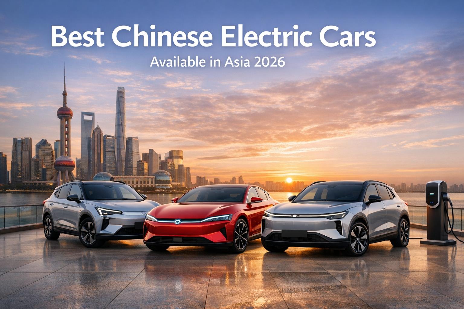 Best Chinese Electric Cars Available in Asia 2026