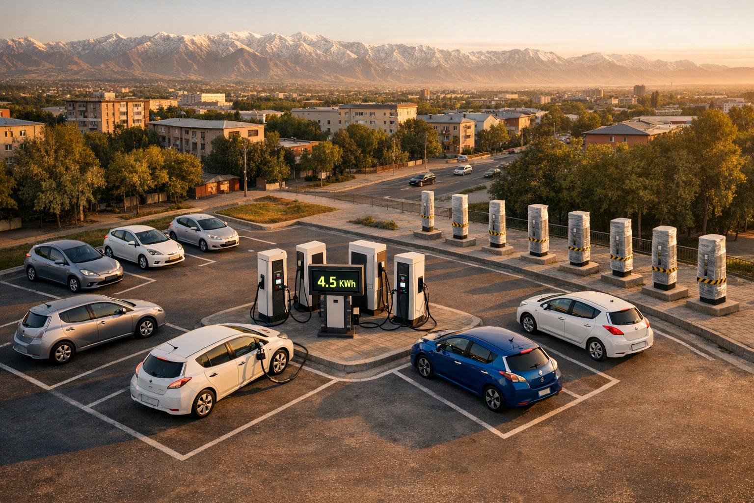 Kyrgyzstan EV Market 2026: Used EV Imports, Best Value Models & Charging Reality