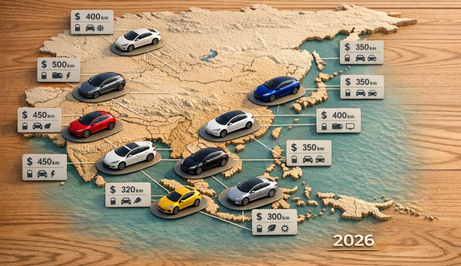 Top 10 Best-Selling EVs in Asia in 2026 (Country by Country)
