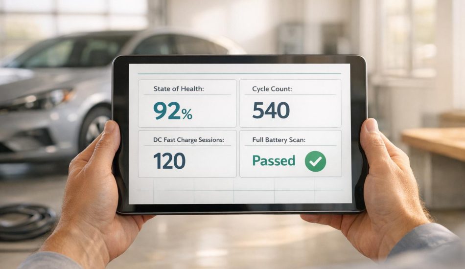 How to Check Battery Health Before Buying a Used EV (2026 Checklist)